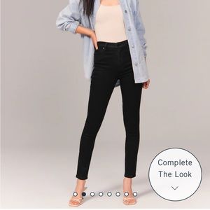 Abercrombie ultra high rise super skinny jeans - NWT